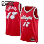 Maillot NBA Memphis Grizzlies Yuki Kawamura Nike 2024-25 City Edition Rouge Swingman - Enfant